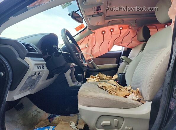 JF2SJADC3GH499664 2016 SUBARU FORESTER Charcoal Vista interior delantera