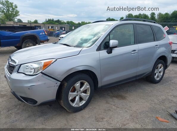JF2SJADC4GH401726 2016 SUBARU FORESTER Gray Առջևի ձախ երեք քառորդ տեսարան