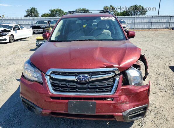 JF2SJADC4HH417426 2017 SUBARU FORESTER Burgundy 