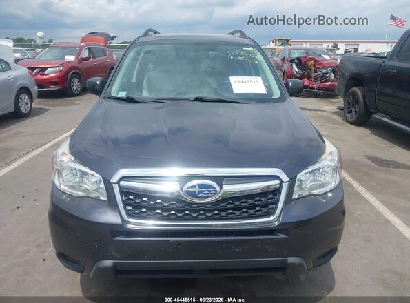 JF2SJADC5GH464561 2016 SUBARU FORESTER Черный Вид щитка приборов