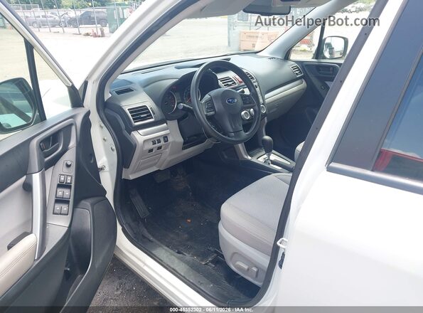 JF2SJADC5GH487905 2016 SUBARU FORESTER White 