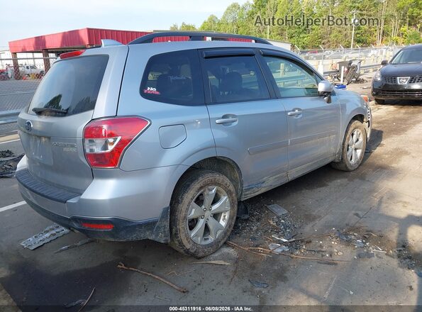 JF2SJADC5GH524662 2016 SUBARU FORESTER Silver Trasero derecho