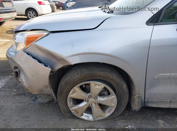 JF2SJADC5GH524662 2016 SUBARU FORESTER Silver Vista frontal
