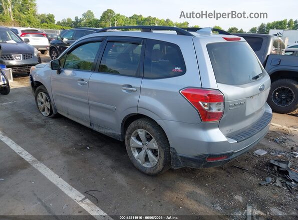 JF2SJADC5GH524662 2016 SUBARU FORESTER Silver Trasero izquierdo