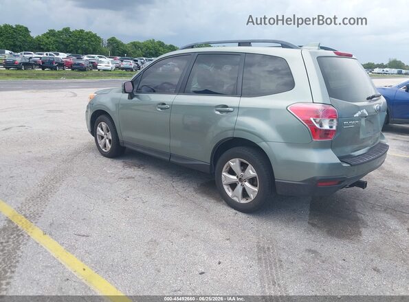JF2SJADC6GH408192 2016 SUBARU FORESTER Green Trasero izquierdo