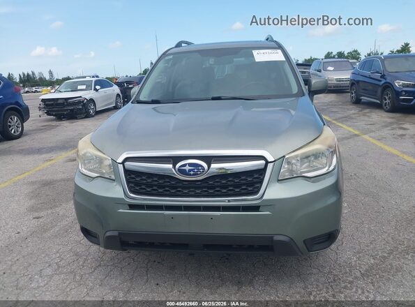 JF2SJADC6GH408192 2016 SUBARU FORESTER Green Vista del cuadro de instrumentos