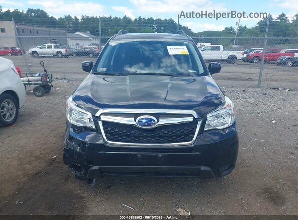 JF2SJADC6GH485807 2016 SUBARU FORESTER Black Instrument cluster view
