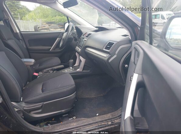 JF2SJADC6GH485807 2016 SUBARU FORESTER Black Front interior view