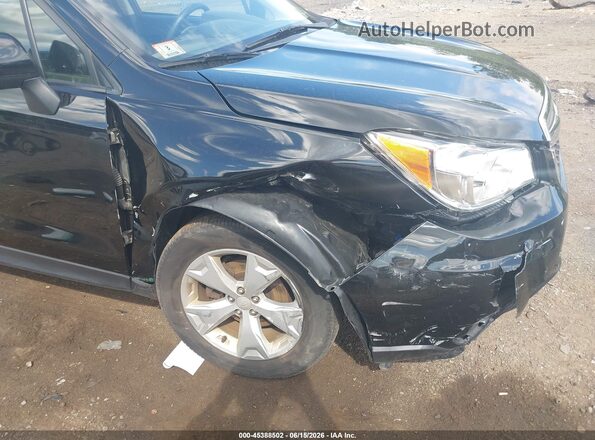JF2SJADC6GH485807 2016 SUBARU FORESTER Black Front view