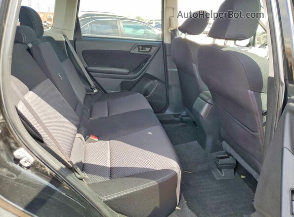 JF2SJADC6GH527988 2016 SUBARU FORESTER Черный Вид задних сидений