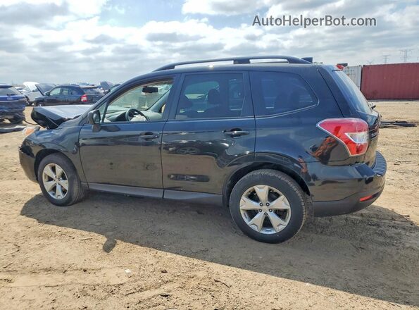 JF2SJADC6GH527988 2016 SUBARU FORESTER Черный Задняя левая четверть