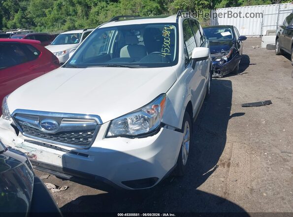 JF2SJADC6GH549120 2016 SUBARU FORESTER White Front left