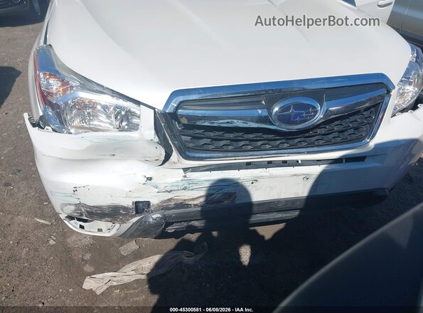 JF2SJADC6GH549120 2016 SUBARU FORESTER White Front view