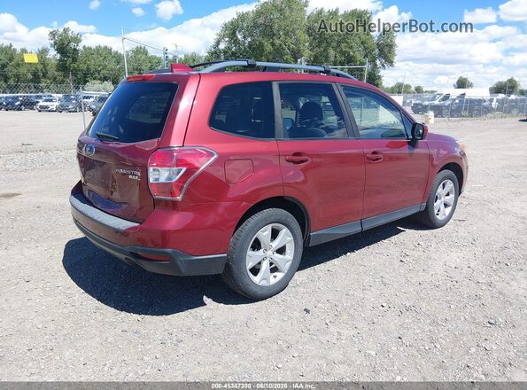 JF2SJADC6GH557217 2016 SUBARU FORESTER Burgundy Հետևի աջ