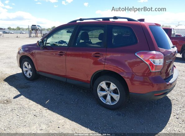 JF2SJADC6GH557217 2016 SUBARU FORESTER Burgundy Հետևի ձախ