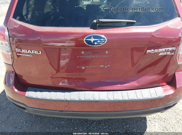 JF2SJADC6GH557217 2016 SUBARU FORESTER Burgundy Դիմացի տեսք