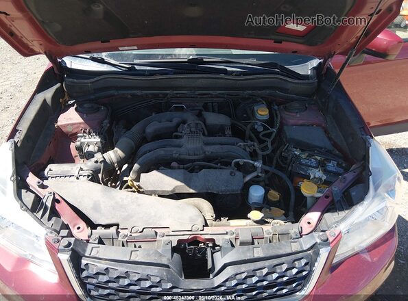 JF2SJADC6GH557217 2016 SUBARU FORESTER Burgundy Հետևի տեսք