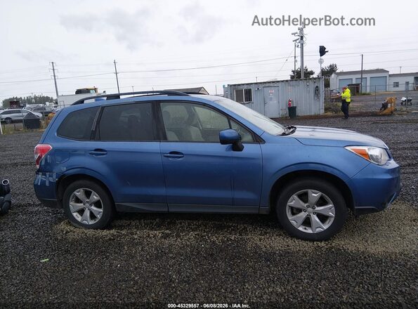 JF2SJADC6GH559047 2016 SUBARU FORESTER Light Blue უკანა სალონის ხედი