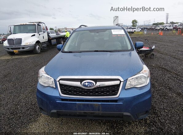 JF2SJADC6GH559047 2016 SUBARU FORESTER Light Blue ხელსაწყოთა პანელის ხედი
