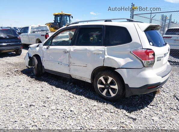 JF2SJADC6JH564059 2018 SUBARU FORESTER Белый Задняя левая четверть