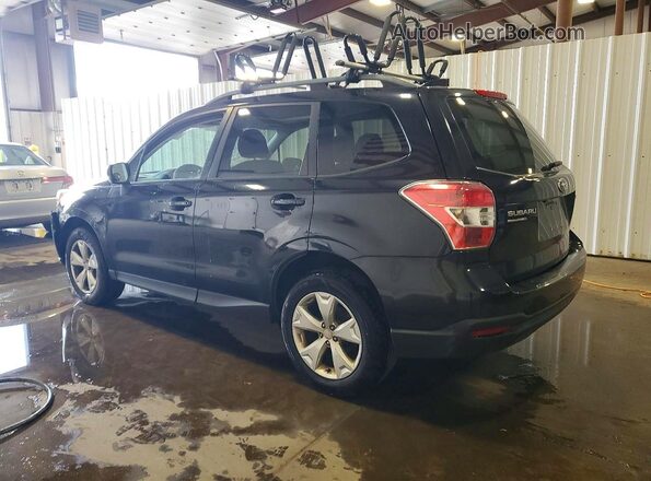 JF2SJADC7GH400327 2016 SUBARU FORESTER Black Հետևի ձախ