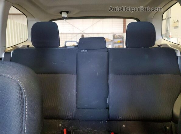 JF2SJADC7GH400327 2016 SUBARU FORESTER Black Հետևի նստատեղերի տեսք