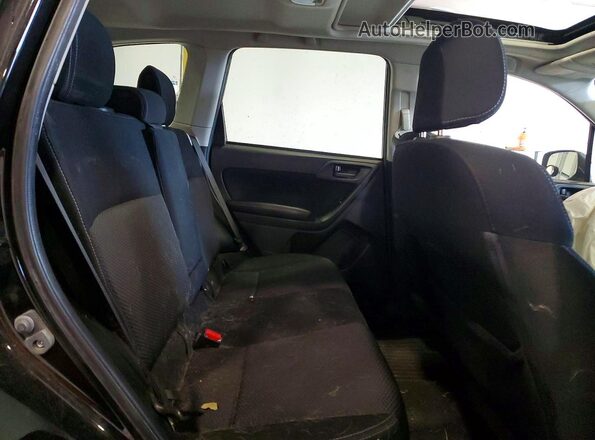JF2SJADC7GH400327 2016 SUBARU FORESTER Black Սալոնի հետևի տեսք