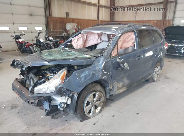 JF2SJADC7GH416060 2016 SUBARU FORESTER Blue Front left