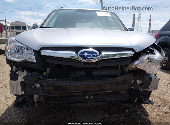 JF2SJADC7GH436521 2016 SUBARU FORESTER Silver უკანა სალონის ხედი