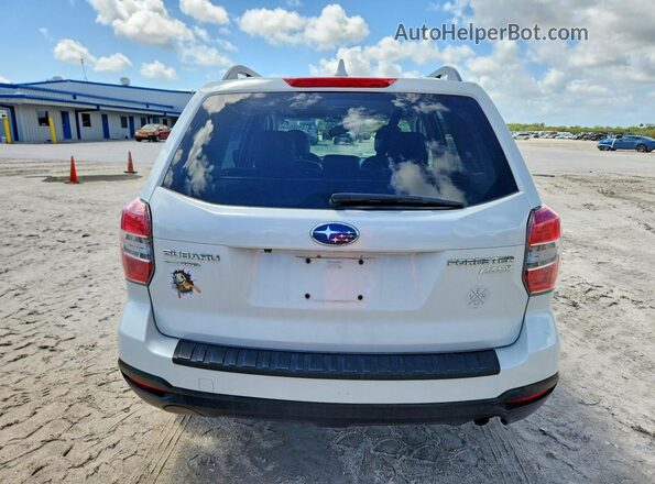 JF2SJADC7GH467283 2016 SUBARU FORESTER White Вид ззаду