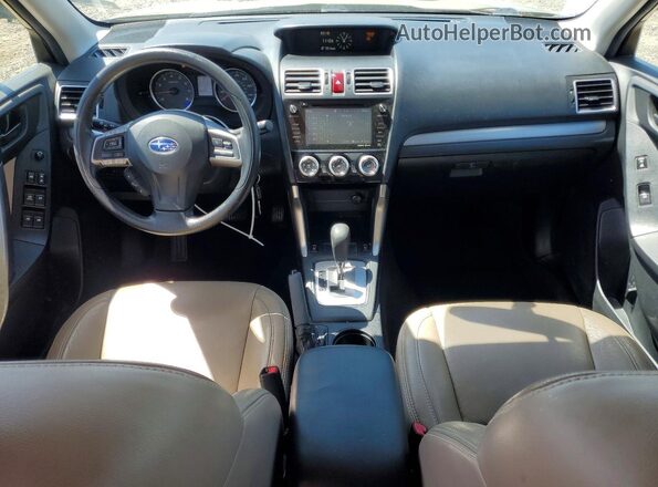 JF2SJADC7GH523335 2016 SUBARU FORESTER Золотой Вид панели приборов