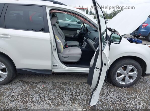 JF2SJADC8GH505023 2016 SUBARU FORESTER White Սալոնի դիմացի տեսք