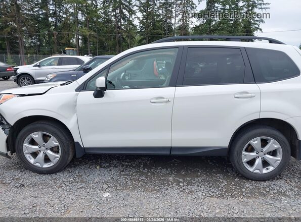 JF2SJADC8GH505023 2016 SUBARU FORESTER White Սալոնի 360 աստիճան տեսք