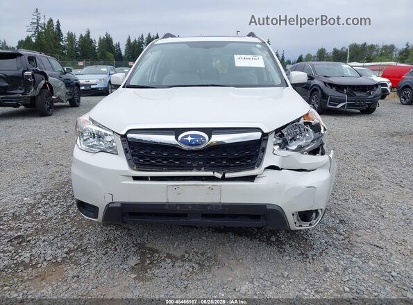 JF2SJADC8GH505023 2016 SUBARU FORESTER White Սարքավորումների վահանակի տեսք
