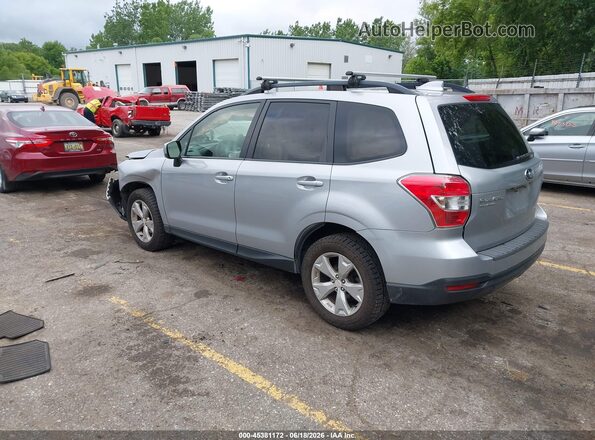 JF2SJADC8GH522615 2016 SUBARU FORESTER Серебряный Задняя левая четверть