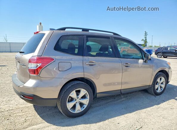 JF2SJADC9GH553257 2016 SUBARU FORESTER Gold უკანა მარჯვენა