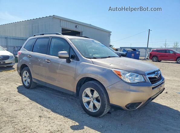 JF2SJADC9GH553257 2016 SUBARU FORESTER Gold წინა მარჯვენა