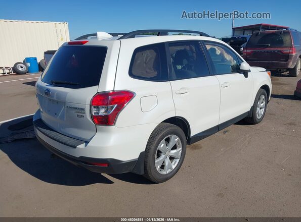 JF2SJADCXGH408082 2016 SUBARU FORESTER Белый Задняя правая четверть