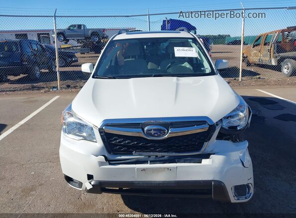 JF2SJADCXGH408082 2016 SUBARU FORESTER Белый Вид щитка приборов