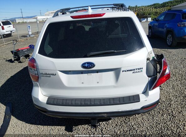 JF2SJADCXGH413718 2016 SUBARU FORESTER White 