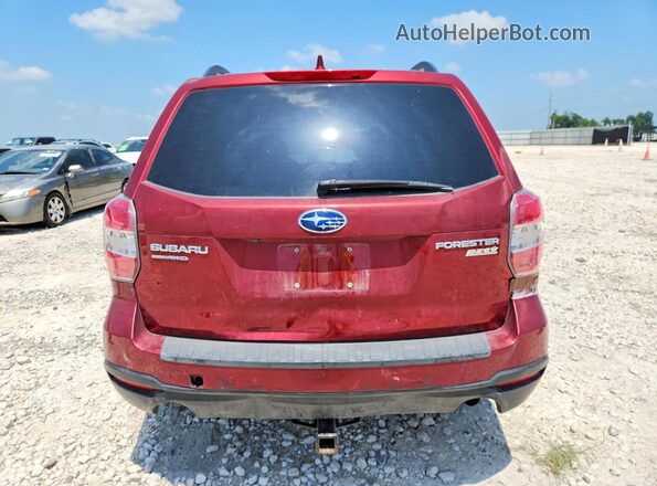 JF2SJADCXGH492405 2016 SUBARU FORESTER Бордовый Вид сзади