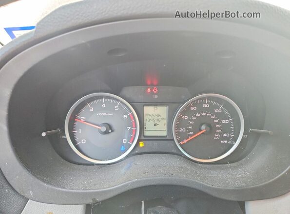 JF2SJADCXGH492405 2016 SUBARU FORESTER Бордовый Вид щитка приборов