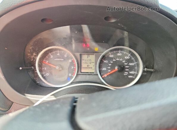 JF2SJAEC0HH491621 2017 SUBARU FORESTER Gray ხელსაწყოთა პანელის ხედი