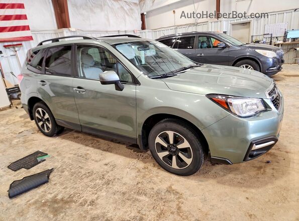 JF2SJAEC0HH533687 2017 SUBARU FORESTER Green წინა მარჯვენა