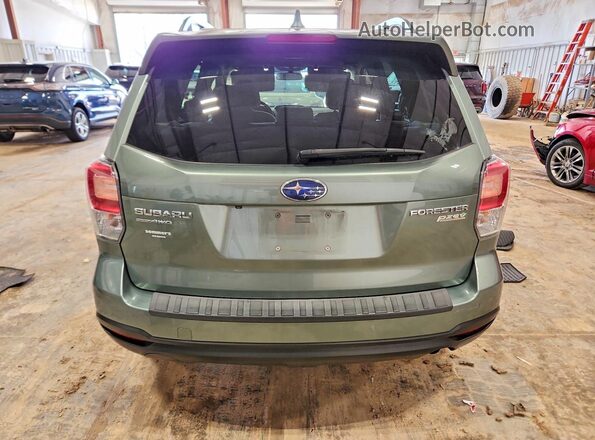 JF2SJAEC0HH533687 2017 SUBARU FORESTER Green უკანა ხედი