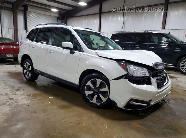 JF2SJAEC0JH491091 2018 SUBARU FORESTER White Առջևի աջ