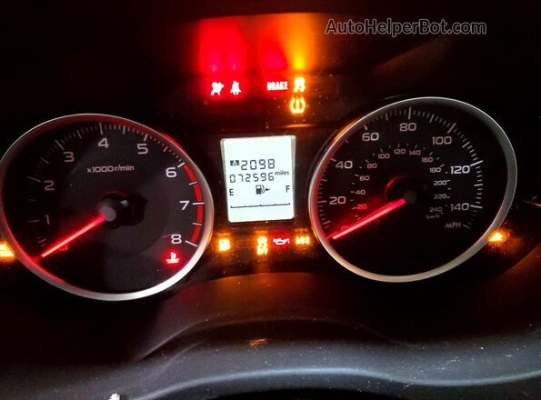 JF2SJAEC0JH491091 2018 SUBARU FORESTER White Սարքավորումների վահանակի տեսք