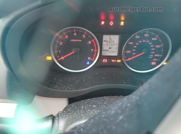 JF2SJAEC0JH570776 2018 SUBARU FORESTER Silver Widok zestawu wskaźników