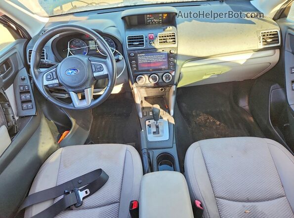JF2SJAEC1HH459180 2017 SUBARU FORESTER Green Vista del salpicadero