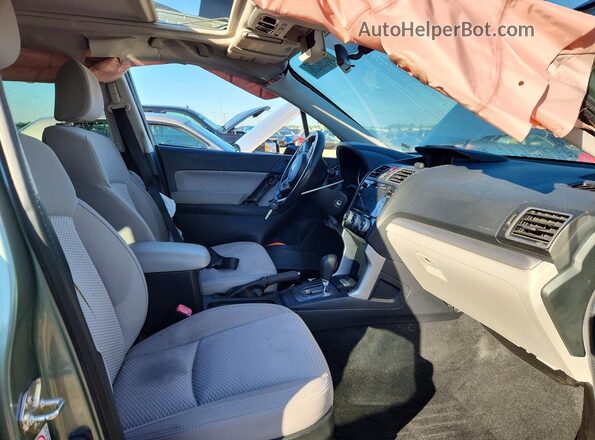 JF2SJAEC1HH459180 2017 SUBARU FORESTER Green Vista interior delantera